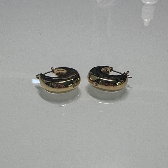 Gold Hoop Earrings - Picture 5 of 5